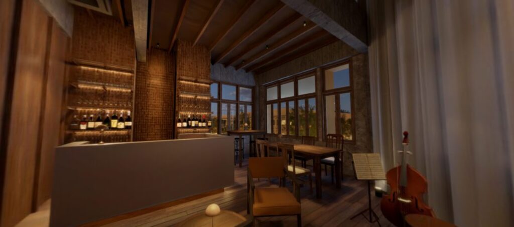 ภาพหน้าจอ Virtual Tour 360 บาร์ Damrongrak โดย Light Roast