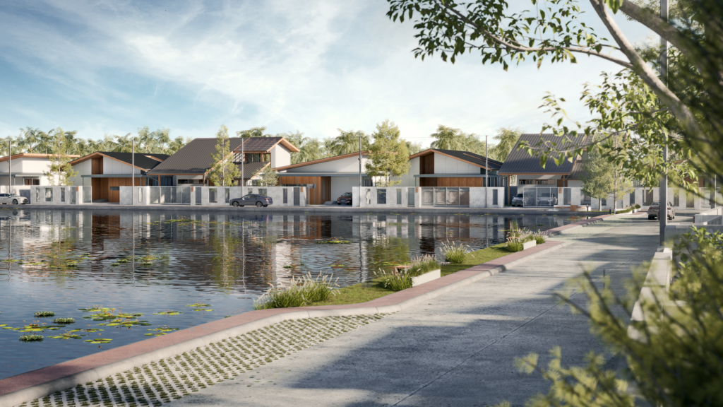 ภาพเรนเดอร์ 3D ภาพรวมโครงการ LIV House โดย Light Roast (ภาพที่ 3)
