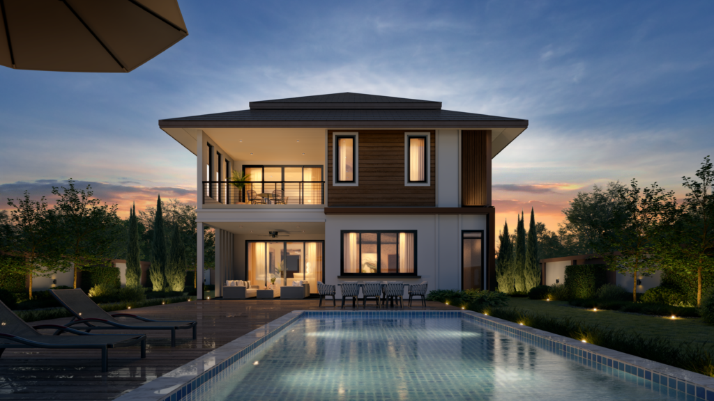 ภาพเรนเดอร์ 3D บ้านโครงการ 999 House โดย Light Roast (ภาพที่ 2)