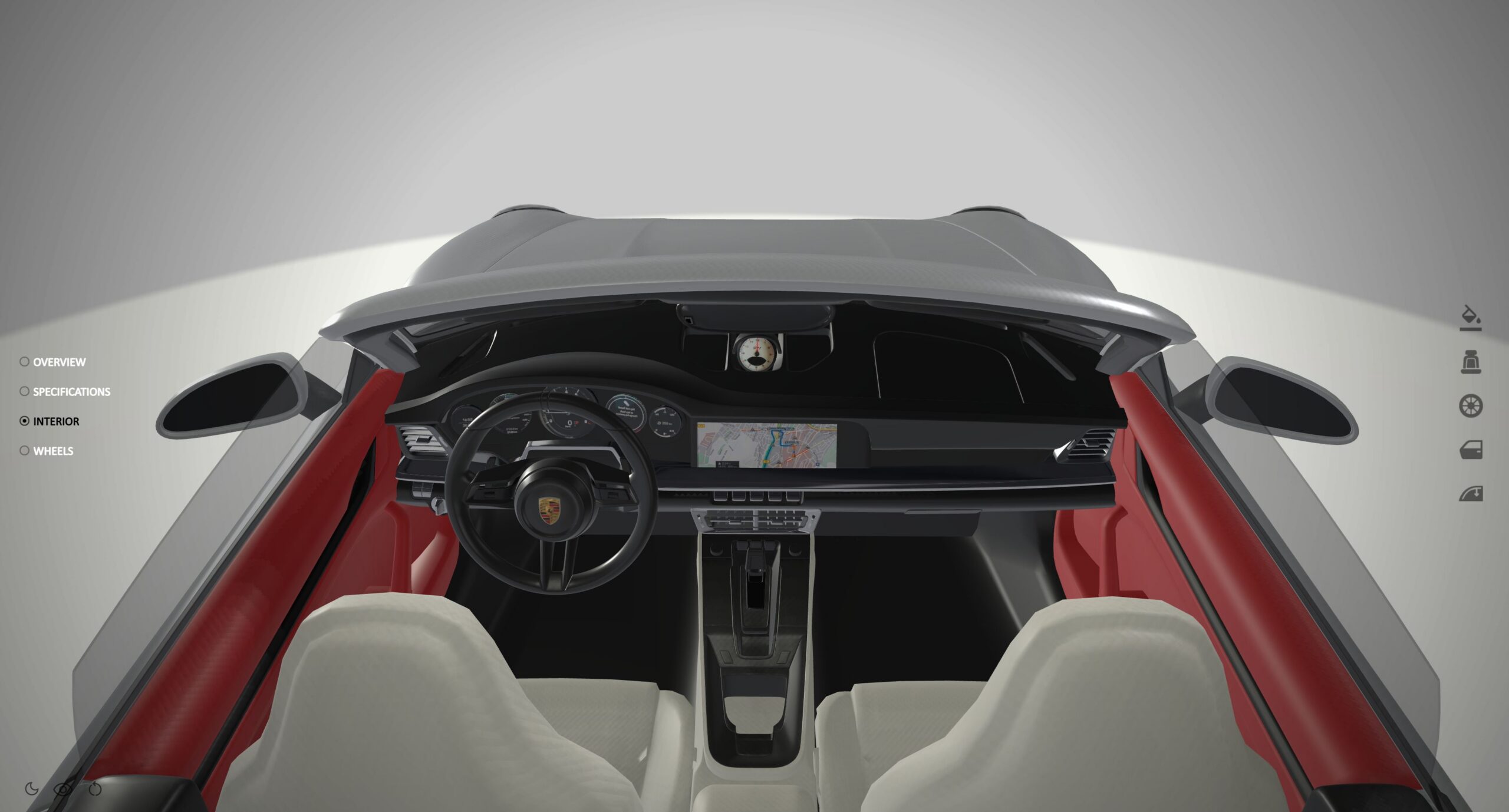 Car Customizer Interactive 3D Configurator - มุมมองที่ 2