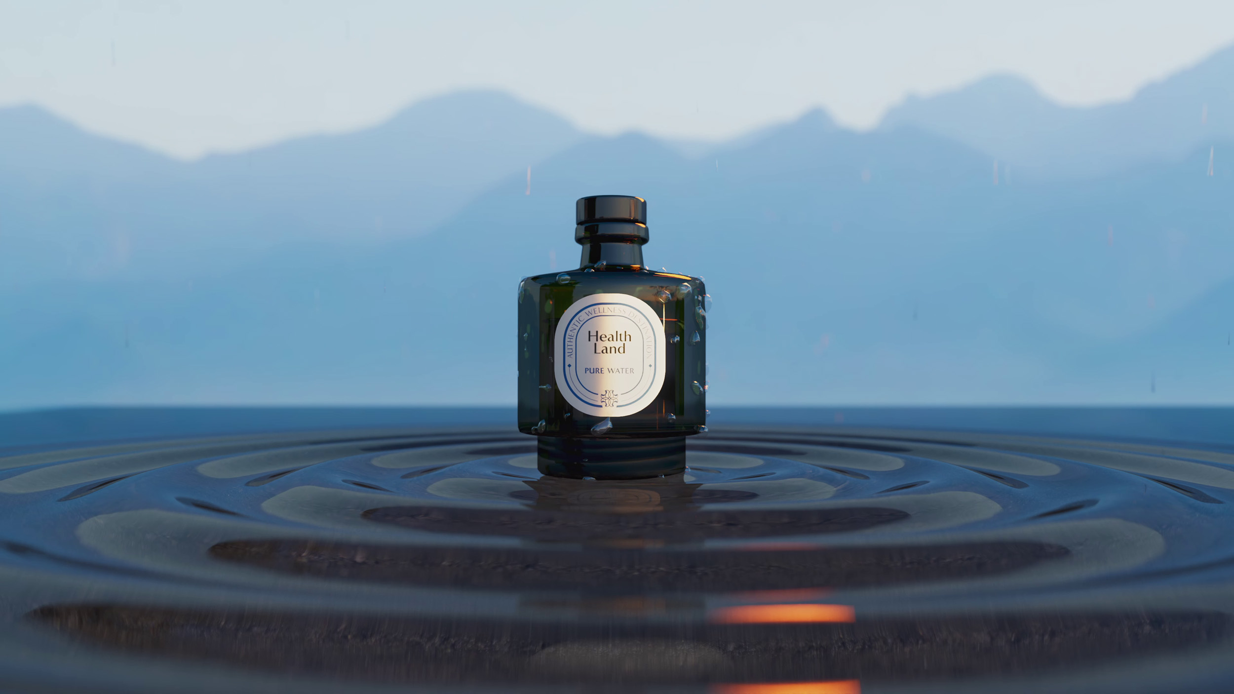 Health Land Diffuser กลิ่น Pure Water ท่ามกลางสายน้ำและภูเขา