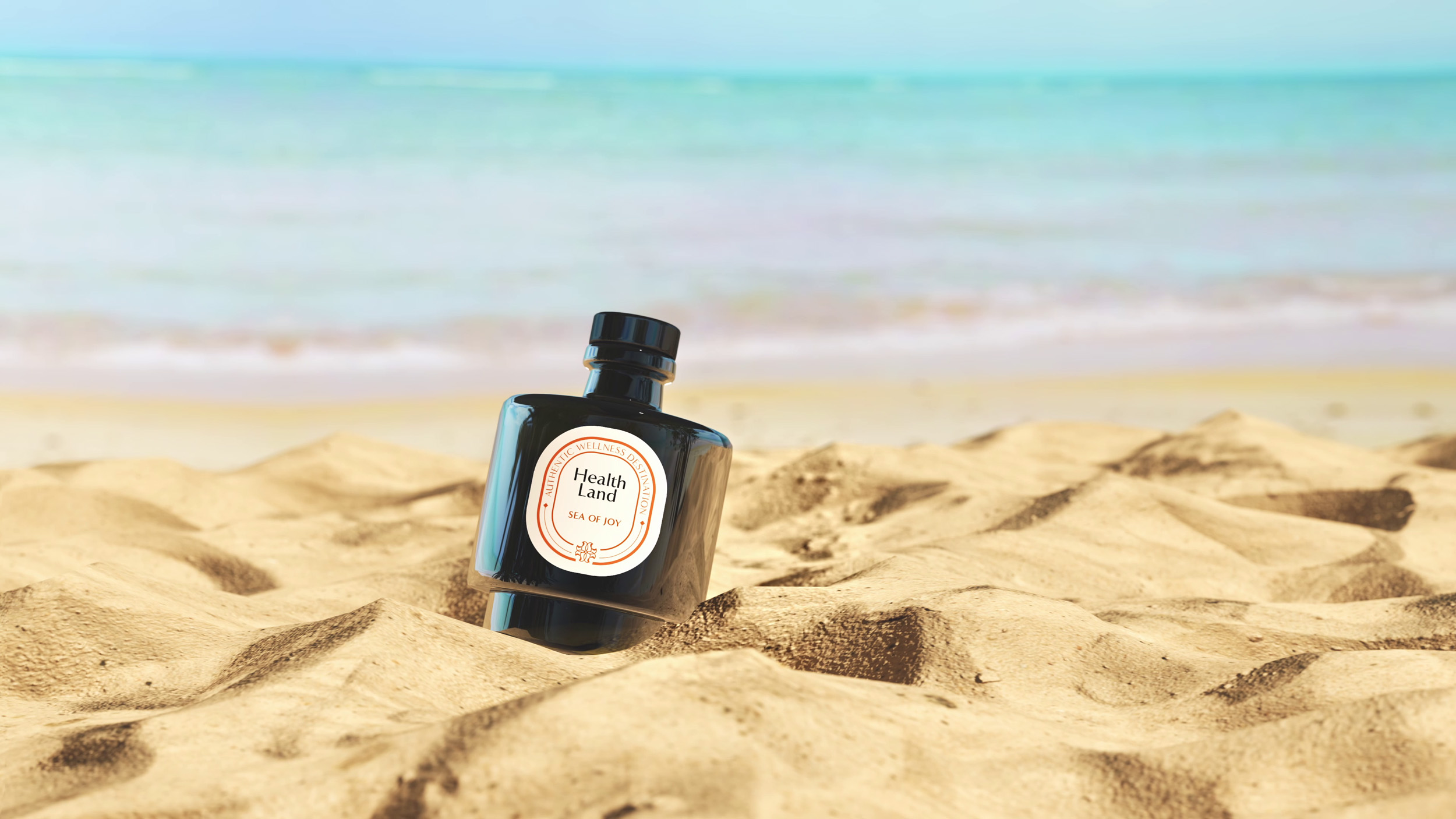 Health Land Diffuser กลิ่น Sea of Joy บนชายหาด