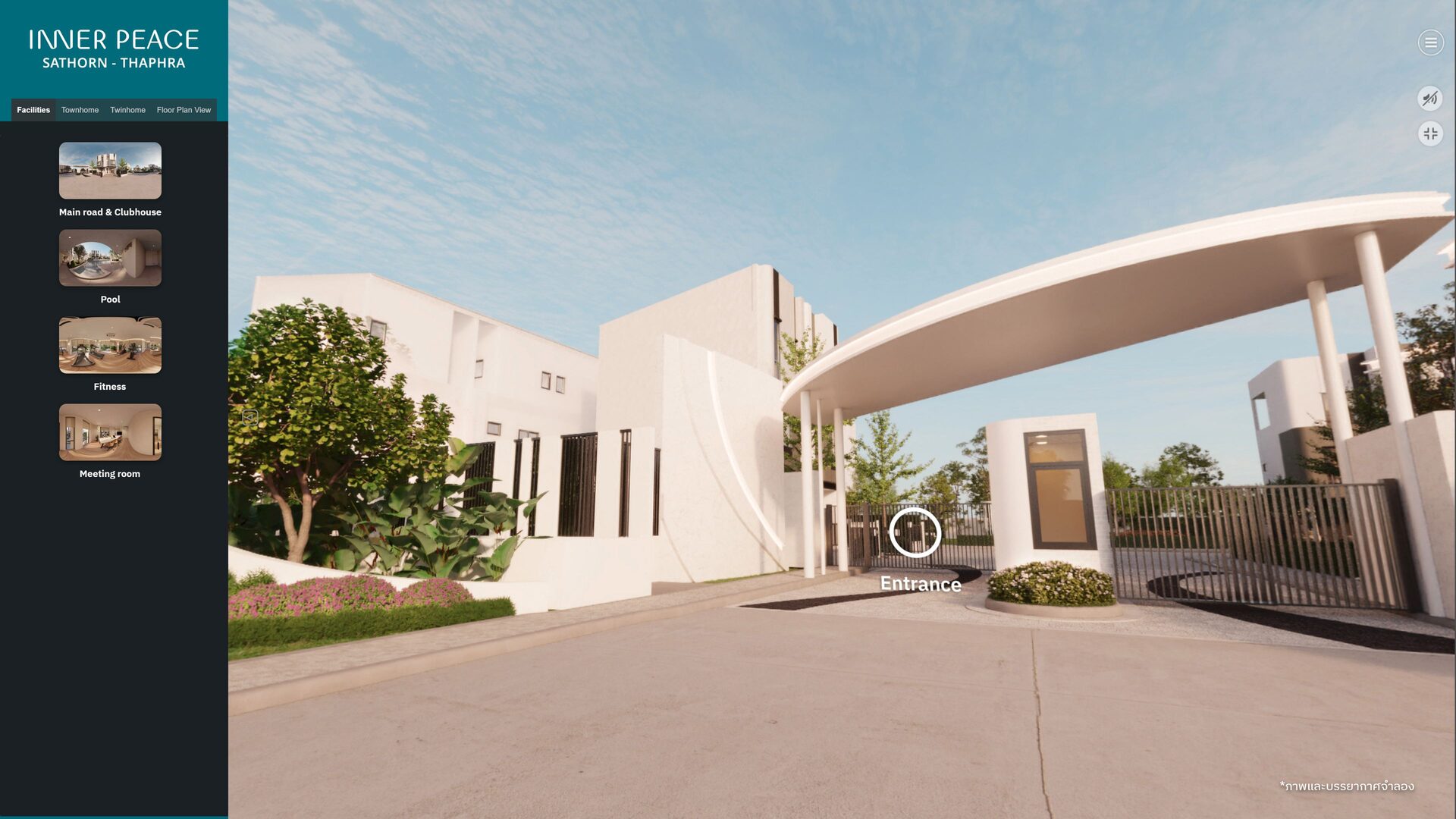 Inner Peace สาทร-ท่าพระ virtual tour screenshot 1